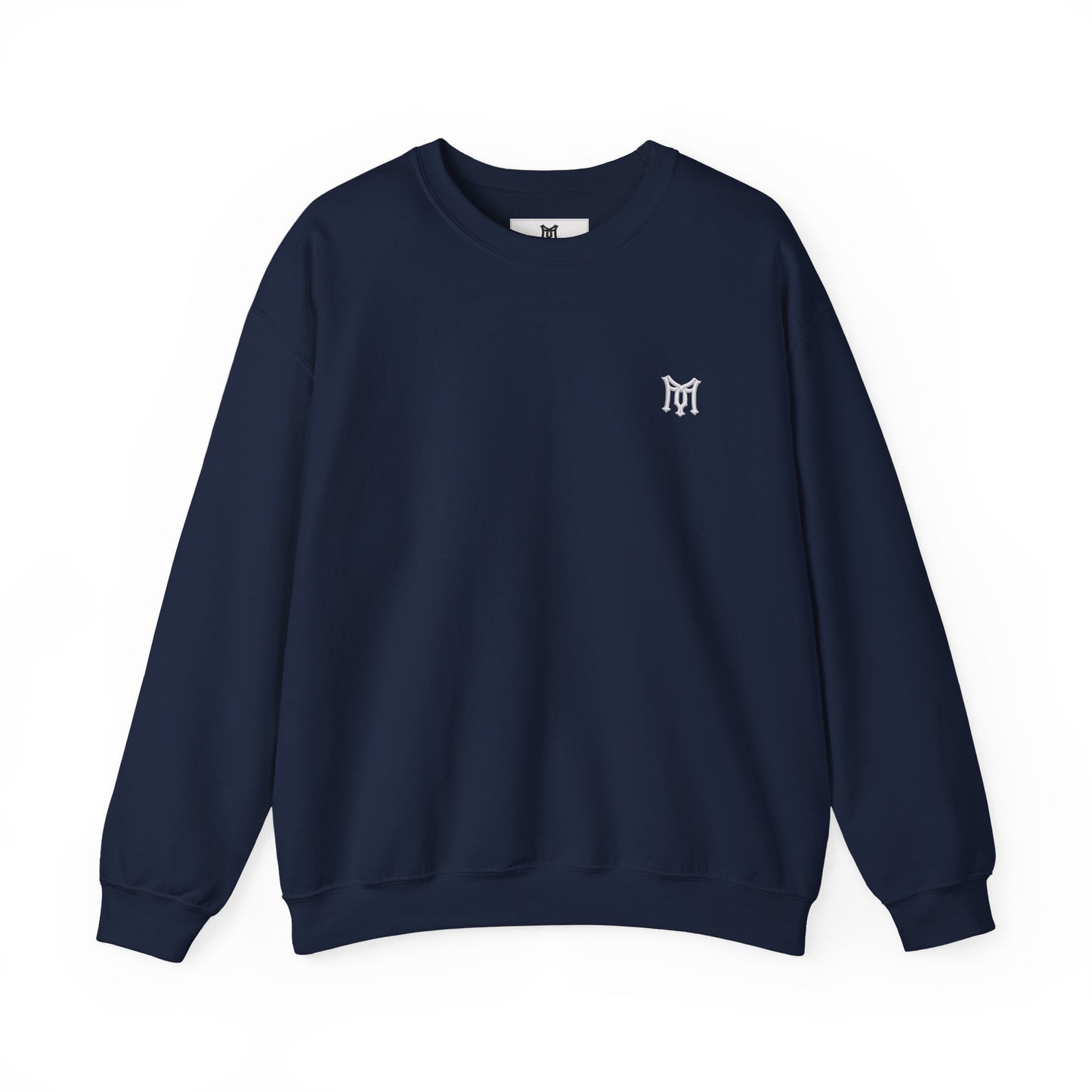 Embroidered Monogram 'M' Crewneck Sweatshirt