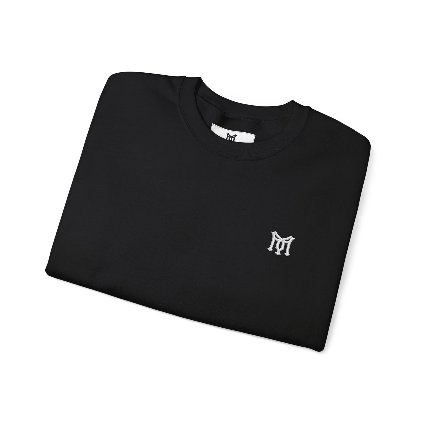 Embroidered Monogram 'M' Crewneck Sweatshirt