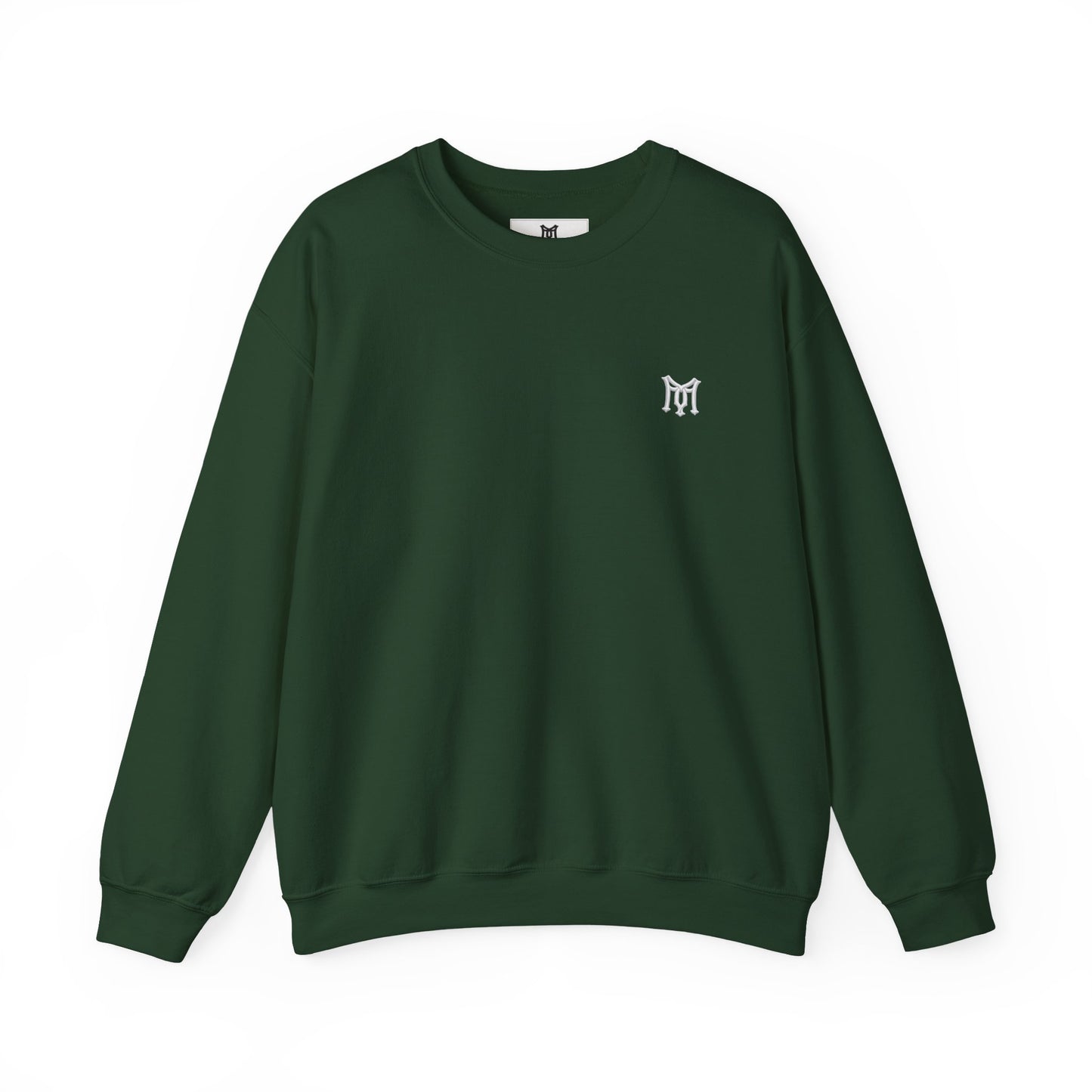Embroidered Monogram 'M' Crewneck Sweatshirt