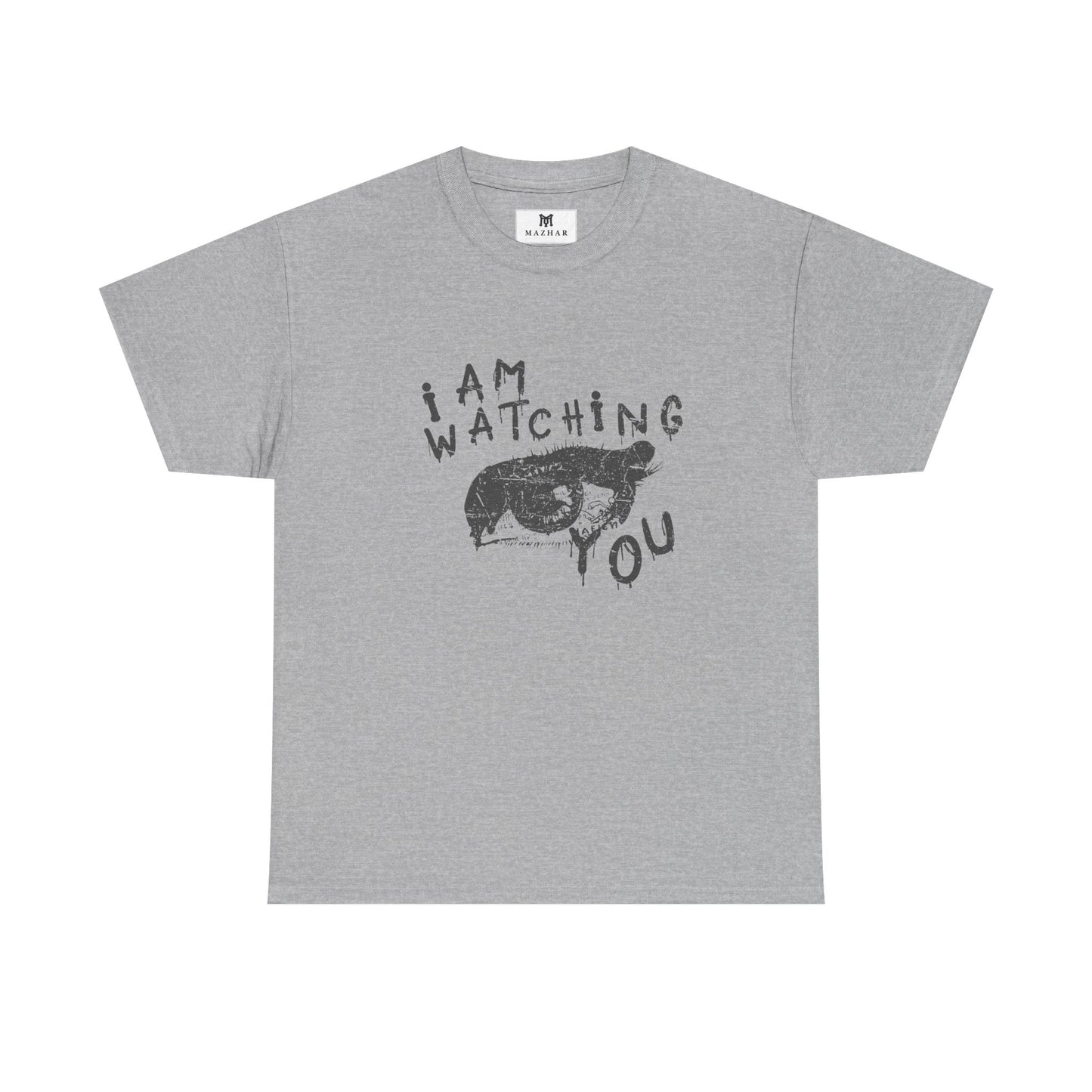I Am Watching You Eye Graphic Tee — Creepy Vintage Eye Shirt